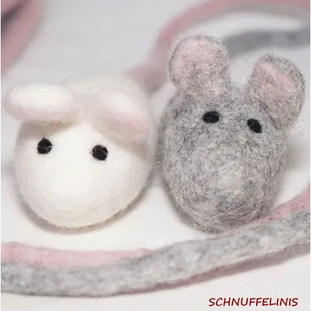 Souris en feutre Jouet pour chats Souris