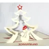 Snowman Christmas card 3D