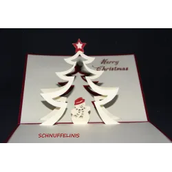 Frohe Weihnachten, Weihnachtsgrüsse, Popup Karte