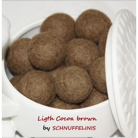 Filzkugeln extra klein, Filzperlen DIY Ohrringe, Filzbälle, Filz