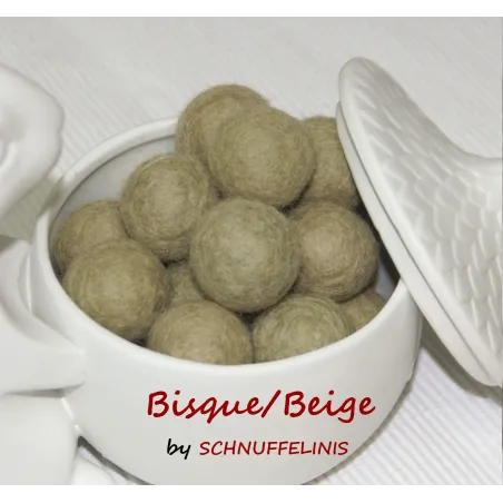 Filzkugeln extra klein, Filzperlen DIY Ohrringe, Filzbälle, Filz