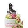 Hochzeitstorte Cake topper Brautpaar