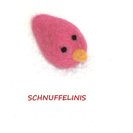 Vogel Filzwolle