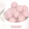 Filzkugeln Set Frühling, Pastell, 100% Wolle von Schnuffelinis