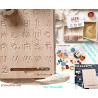 Montessori ABC Schreibtafel Buchstaben