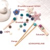 Set Noah wood felt