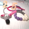Catena di calcolo Gunter Segnalibro, topolino in feltro