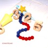 Felt balls rake chain 4