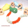 Felt balls rake chain 31