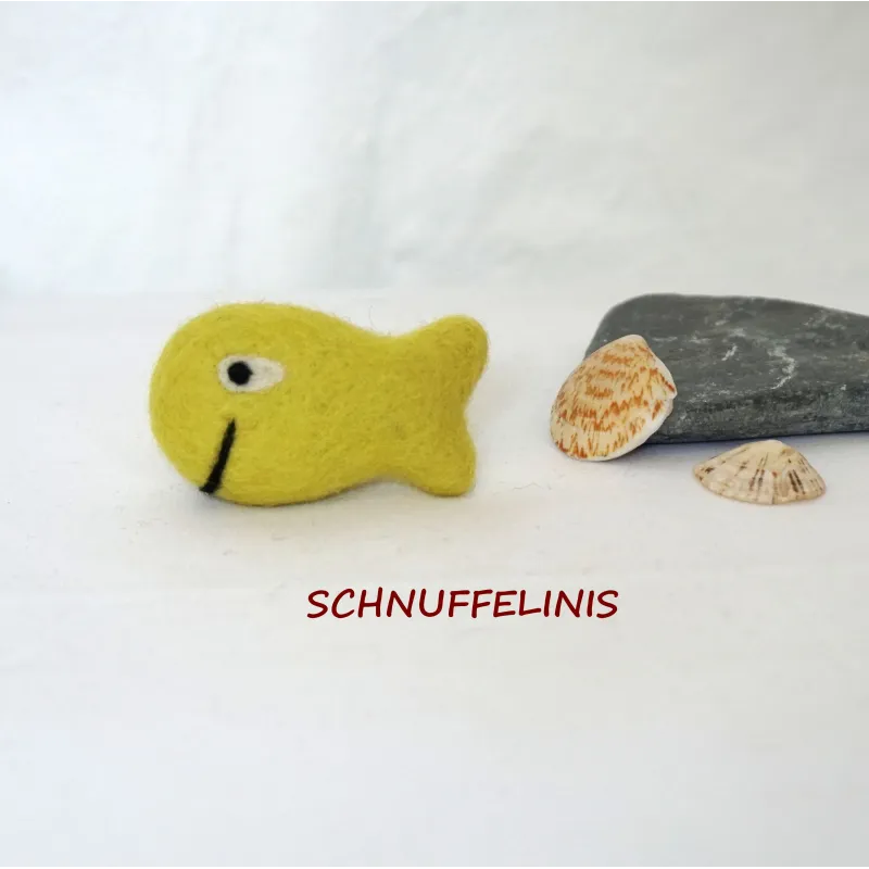 Zählkette bis 20, Filzstern, Fisch Filz Rechenkette, Filzkugel, Fische