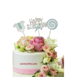 Cake topper Happy Birthday...