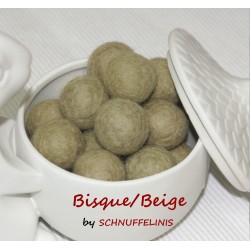 Filzkugeln 4 Größen Mix Erdig