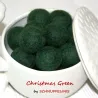 Filzkugeln Grüntöne, 4 Größen Set, grüne Filzwolle, grünes Mobile