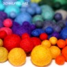 Filzkugeln 3 Größen Trommelschlag Schnuffelinis