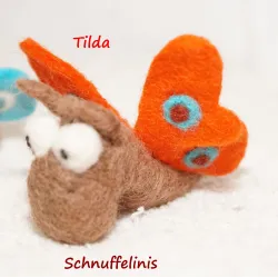 Schmetterling Tilda Filzwolle