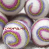 felt ball swirly