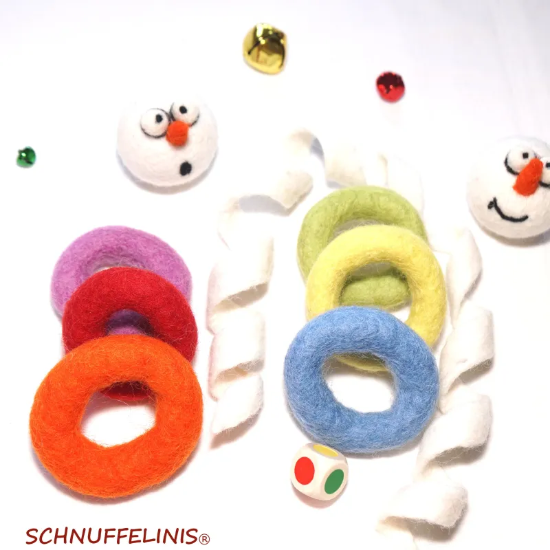 Montessori starter set, felt sensory set, Waldorf material, felt