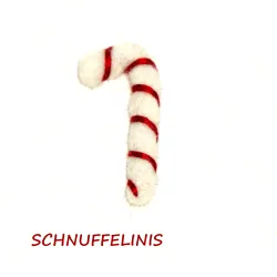 candy cane peppermint felted