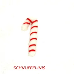 Candy cane NO wire 08 red