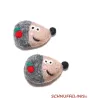 Igel aus Filz, Gartenigel Baby Mobile, Filzwolle Igel Anhänger
