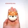 Waldtiere Moible Filzwolle, Broschen Idee, Filzwolle Geschenkanhänger