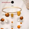 abeille à miel, DIY Mobilé pour bébé à base d'abeilles