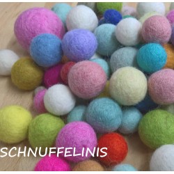 Filzkugeln Sonderangebot 250gr. bunt