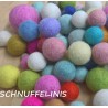 Filzkugeln Sonderangebot 250gr. bunt