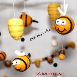 Guirlande d'abeilles pour bébé à base d'abeilles