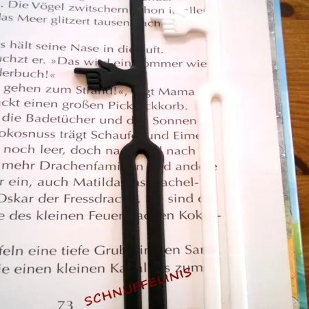 Segnalibro in divertente, Segnalibri divertenti elastici, idee regalo