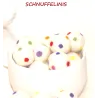 Swirly felt balls, felt balls, polka dotted felt balls, Montessori