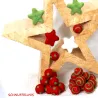 festlich rote Filzkugeln, Baumschmuck aus Filz, Filzkugel, Weihnachten