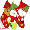 calza di Babbo Natale, calza di Babbo Natale, sacco di Babbo Natale