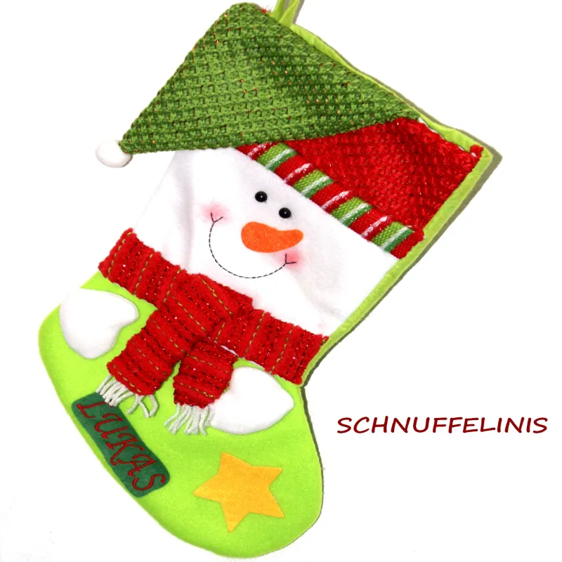 Nikolausstiefel, Nikolausstrumpf, Nikolaussack, Geschenk Nikolaus Nikolausstiefel, Nikolausstrumpf, Nikolaussack, Geschenk Nikolaus
