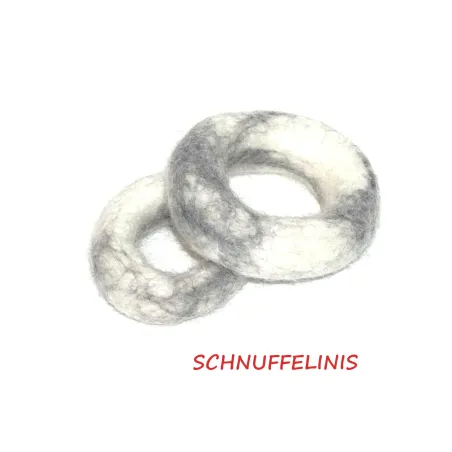 Cats nature ring, cat toy, wool felted play rings, Baby grasping rings