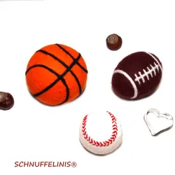 Filzkugeln Sport, Apportier Bälle Hund, Katzen Spielball, Basketball