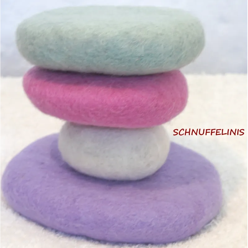 Montessori stacking pebbles, felt pebbles, montessori Montessori stacking pebbles, felt pebbles, montessori
