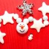 festliche DIY Weihnachtsgirlade, Filzkugeln Filz Weihnachtskette Deko