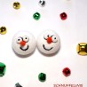 festliche DIY Weihnachtsgirlade, Filzkugeln Filz Weihnachtskette Deko