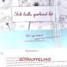 festliche DIY Weihnachtsgirlade, Filzkugeln Filz Weihnachtskette Deko