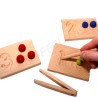 Montessori counting boards 1-10 felt & wood