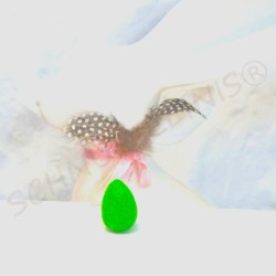 Ostereier 12er Set Filzeier Uni