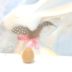 Ostereier 12er Set Filzeier Uni