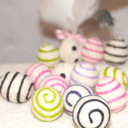 1pcs. oeufs de Pâques en spirale color