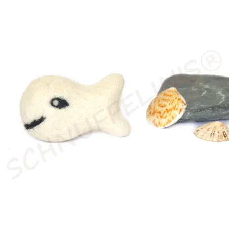 Filz Fische mit Gesicht, Montessori Baby Mobile, Baby Taufe Fische