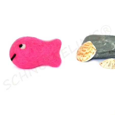 Filz Fische mit Gesicht, Montessori Baby Mobile, Baby Taufe Fische