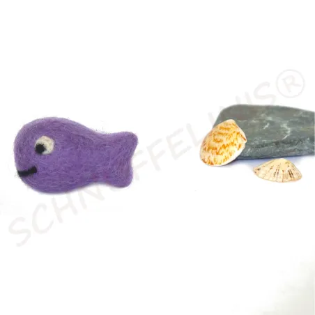 Filz Fische mit Gesicht, Montessori Baby Mobile, Baby Taufe Fische