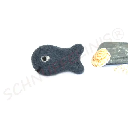 Filz Fische mit Gesicht, Montessori Baby Mobile, Baby Taufe Fische