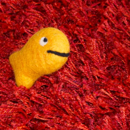 Filz Fische mit Gesicht, Montessori Baby Mobile, Baby Taufe Fische