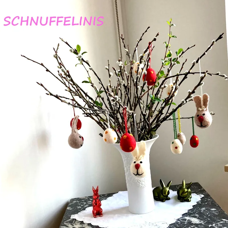 Coniglietto di Pasqua, Coniglietto di feltro, uova di Pasqua Coniglietto di Pasqua, Coniglietto di feltro, uova di Pasqua